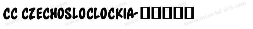 CC Czechosloclockia字体转换